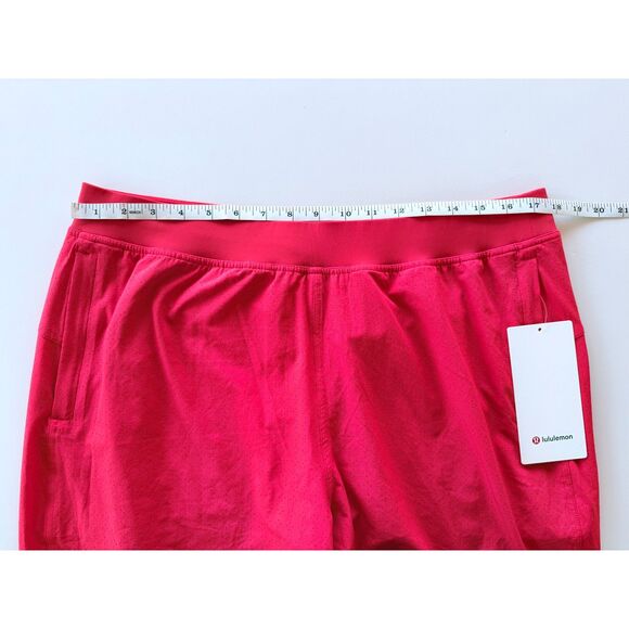 NWT Lululemon Women's Adapted State Perforated HR Jogger in Red Glow Size 14 - Picture 14 of 16